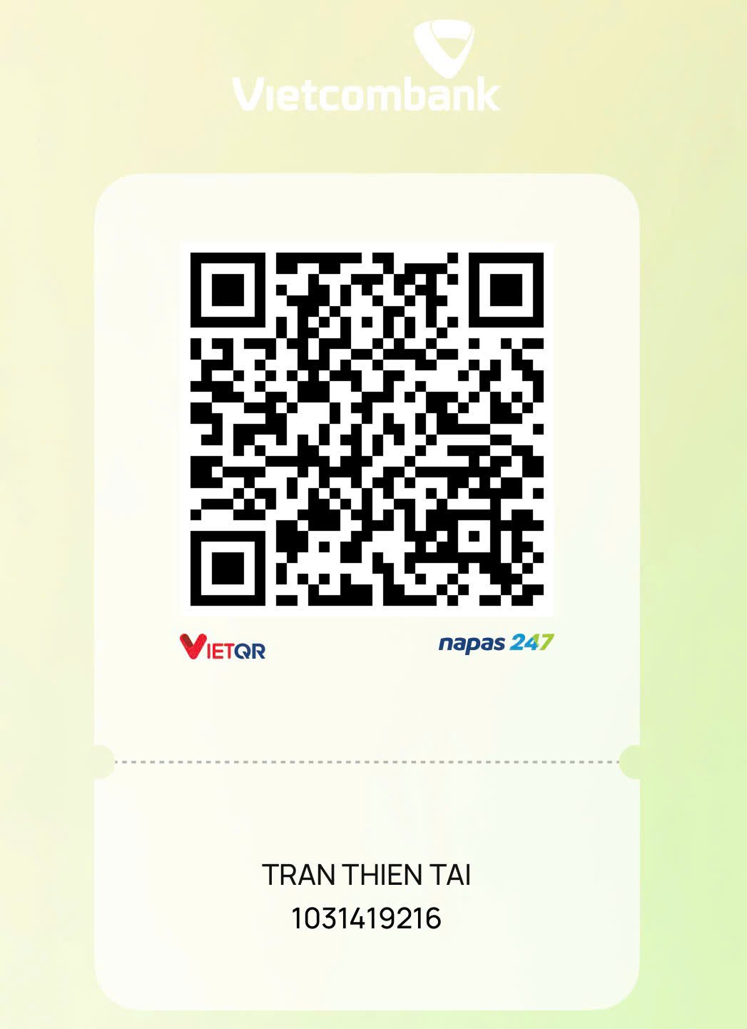 Bank QR Code